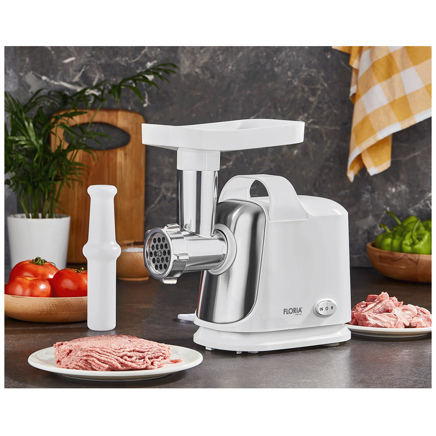 Floria Mašina za mljevenje mesa, snaga 1300 W - ZLN7966 - Image 3