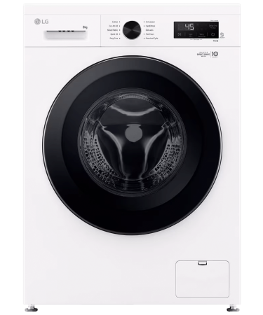 LG Mašina za pranje veša sa parom, 1400 obrtaja, 8kg, A - F4X1008NWK