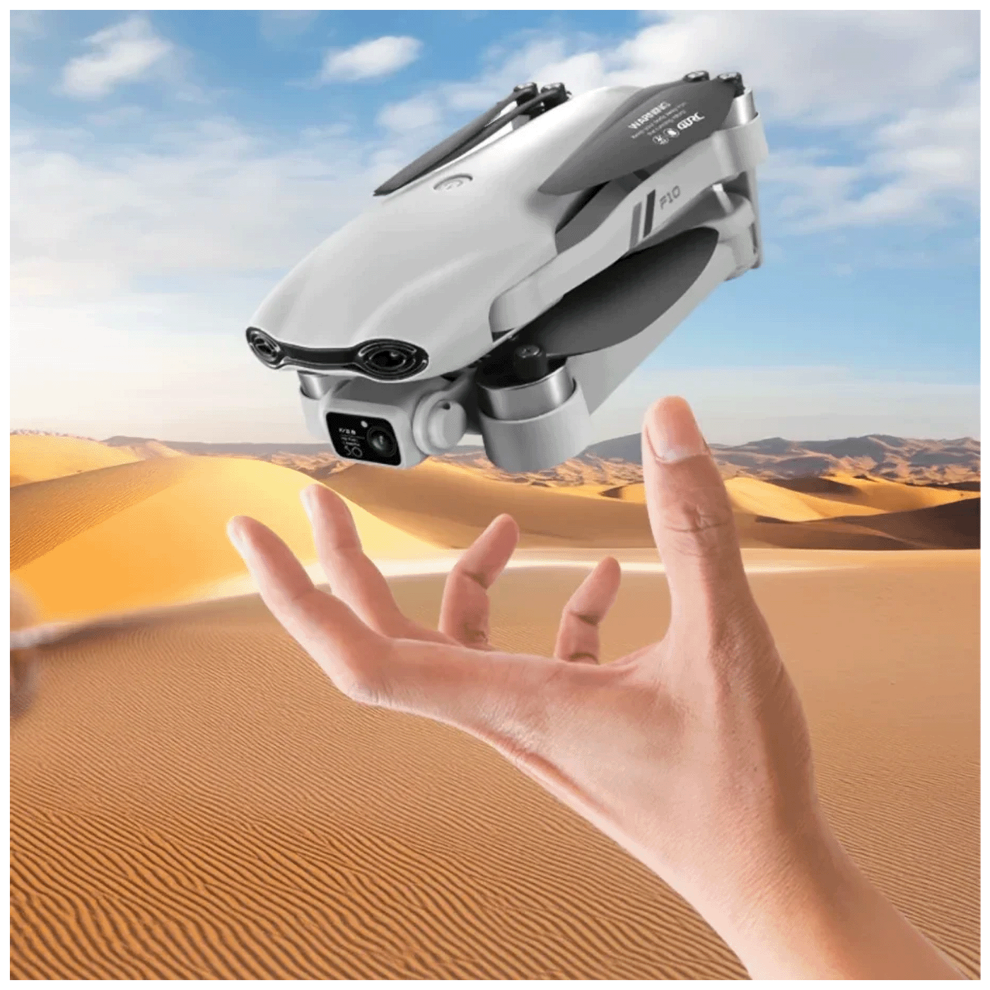 Extralink Dron, 1600mAh, do 15 minuta, 3 baterije - Smart Life F10 Set +3 batteries - Image 3