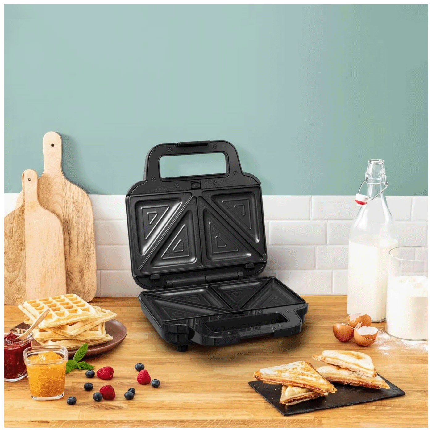 Tefal Grill kontaktni, 3u1, 700W, UltraCompact - SW383D10 - Image 4