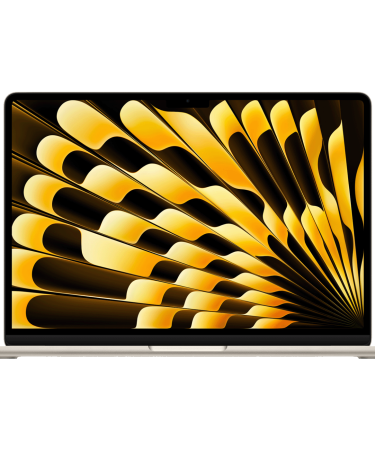 Apple Laptop 15", M4 chipset, 16GB DDR, SSD 256 GB - MacBook Air 15" 2025; MW1J3T/A