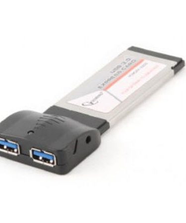 ExpressCard GEMBIRD PCMCIAX-USB32, 34slot 2xUSB 3.0
