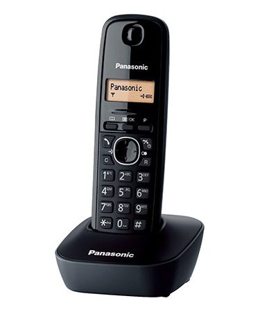 KX-TG1611FXH Panasonic telefon crni DECT CID