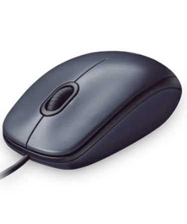 Miš LOGITECH M100, optical, dark, 1000 dpi, 2 tipke, 910-001604/910-005003