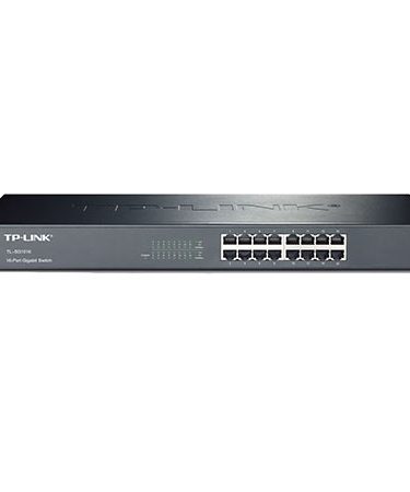 SWITCH 16 portni 10/100/1000 TP-Link TL-SG1016,1U 19" rack-mountable