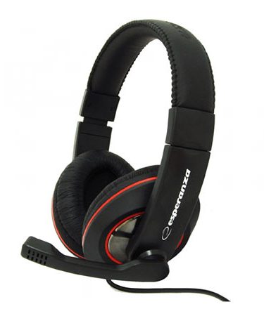 Slušalice sa mikrofonom ESPERANZA SONATA, volume control, EH118