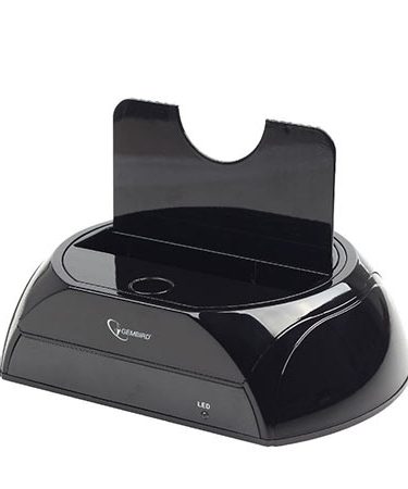 Postolje za externi 2,5" i 3.5" SATA HDD GEMBIRD, USB 3.0, black, HD32-U3S-2