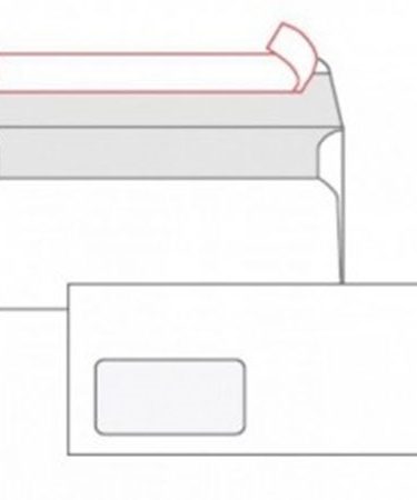 KOVERTA ABT STRIP 110X230 P.L.1000/1 (01083)