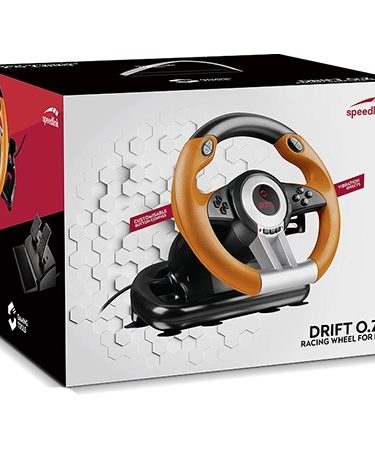 Volan SPEEDLINK DRIFT O.Z.Racing, pedale, za PC, black-orange SL-6695-BKOR-01