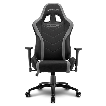 Stolica SHARKOON Shark Skiller SGS2 Gaming BK/GY, black/gray - Image 2