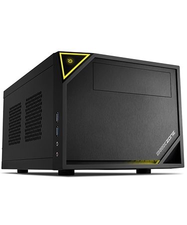 Kućište SHARKOON gaming, Mini-ITX, Shark Zone C10, USB 3.0, ventilator 1x 120
