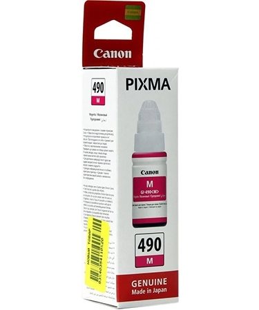 Tinta Canon GI490M MAGENTA za printer Canon  G1400, G2400, G3400(0665C001AA)