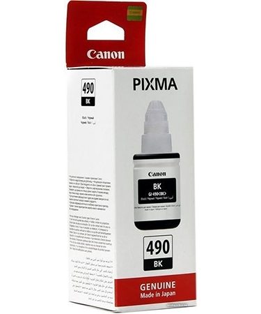 Tinta Canon GI490BK BLACK za printer Canon  G1400, G2400, G3400(0663C001AA)