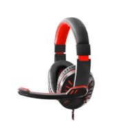 Slušalice sa mikrofonom ESPERANZA CROW, gaming, red, volume control, EGH330R