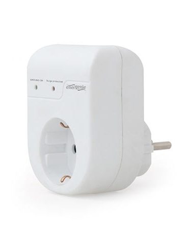 Sigurnosna uticnica GEMBIRD, bijela EG-SPG1-01-W