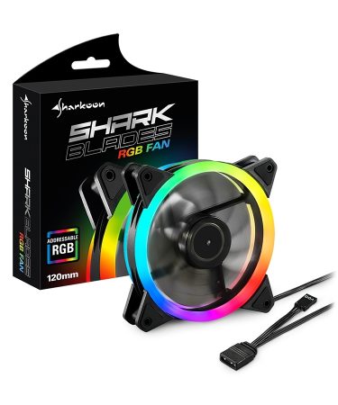 Ventilator Sharkoon SHARK Blades RGB Fan, 120mm