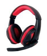 Slušalice sa mikrofonom ESPERANZA ARROW, gaming, 3,5mm, 4-pin, black red, PS4/PS5 kompatibilne, EGH360