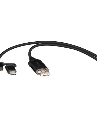 USB kabl 4u1 SPEEDLINK 4-in-1 USB-C Adapter Cable, OTG, 1m HQ, SL-180022-BK