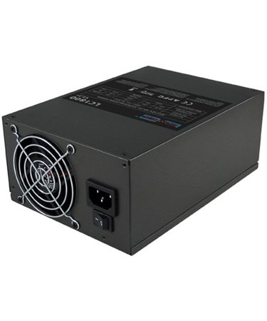 Napojna jedinica LC Power, LC1800 V2.31 bulk, PSU 1800W ATX, 2x80mm fan, APFC, 20xPCIe,, 4xPATA black