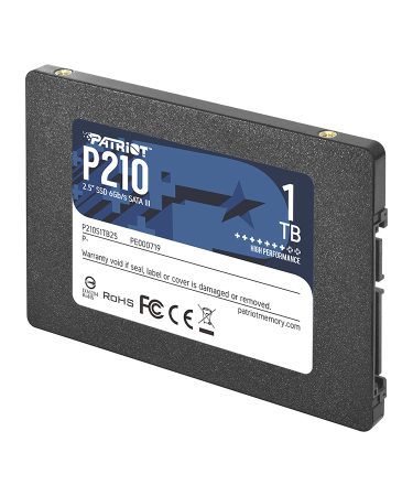 SSD 2,5" PATRIOT P210 SATA 3 1TB P210S1TB25