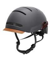 Livall Kaciga Smart Urban Cycle Helmet with Controller, Handsfree, Indicator, Microphone, Music Speakers BH51M Black, 55-61cm