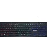 Tastatura GEMBIRD, KB-UML-02 Rainbow backlight multimedia keyboard, USB, USA layout
