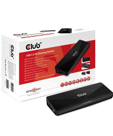 Docking station Club 3D USB 3.0 4K CSV-3103D