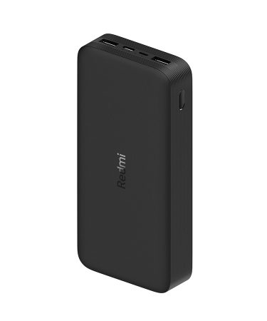 PowerBank Xiaomi Mi Redmi 18W, 20000mAh, 2xUSB, 1xUSB-C, 1xMicroUSB, 18W Fast Charge, crni VXN4304GL