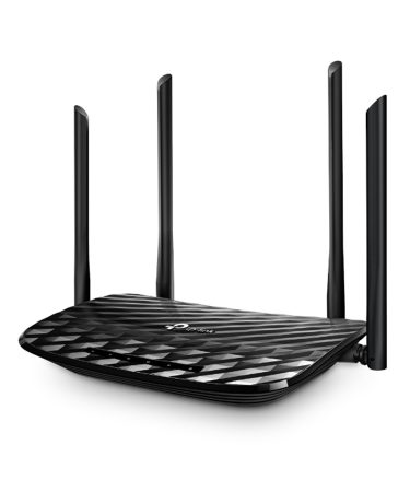 Router TP-Link Archer C6 AC1200 Dual-Band WI-FI Router, 867Mbps at 5GHz + 300Mbps at 2.4GHz, 5 Gigabit Ports, Router/Access Point, ARCHER-C6