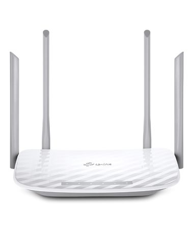 Router TP-Link ARCHER-C50 AC1200  Dual-Band Wi-Fi Router  802.11ac/a/b/g/n, 867Mbps at 5GHz + 300Mbps at 2.4GHz, 5 10/100M Ports, 4 fixed antennas