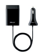 Punjać za mobitel 4-port za auto PNY P-DC-4UF-K01-04-RB