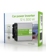 DC-AC inverter za auto GEMBIRD, in12Vout220V 300W EG-PWC300-01