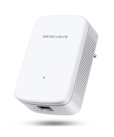 MERCUSYS ME10 300 Mbps Wi-Fi Range Extender 300 Mbps on 2.4 GHz 1x10/100Mbps RJ45 Port RESET/WPS Button