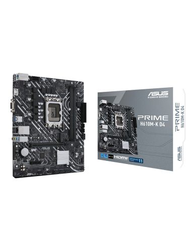 ASUS MB PRIME H610M-K D4 Intel H610;LGA 1700 2xDDR4, VGA, HDMI, micro ATX