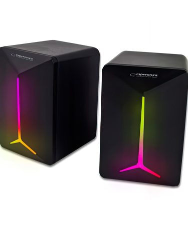 Zvučnici 2.0 ESPERANZA USB SPEAKERS 2.0 LED RAINBOW FREVO EGS105