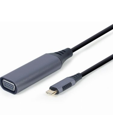 Type-C  to VGA, adapter kabl, GEMBIRD USB-C to VGA, A-USB3C-VGA-01