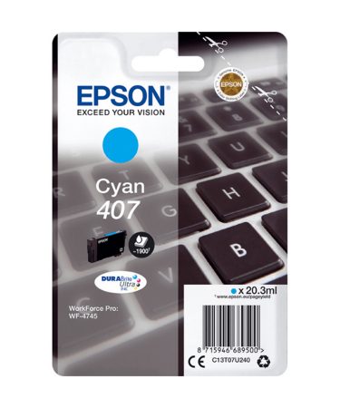 TINTA EPSON WF-4745 L CYAN (EPSON 407)