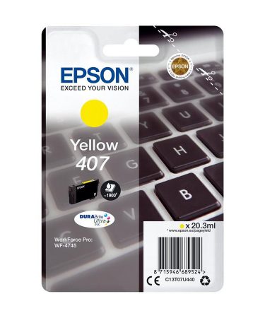 TINTA EPSON WF-4745 L YELLOW (EPSON 407)