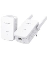 Mercusys MP510 KIT AV1000 Gigabit Powerline N300 Wi-Fi KIT (1× MP510 + 1× MP500) 300 Mbps na 2,4 GHz, 1000 Mbps Powerline, Broadcom CPU, 1× Gigabitni