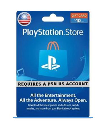 Playstation Network - United States 10$