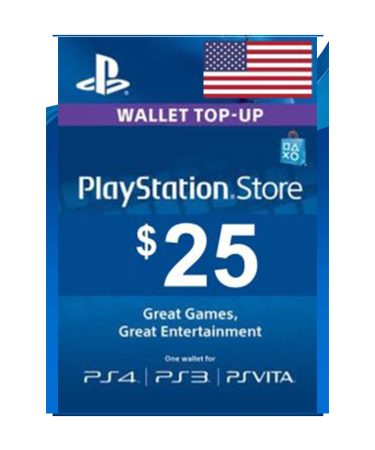 Playstation Network - United States 25$