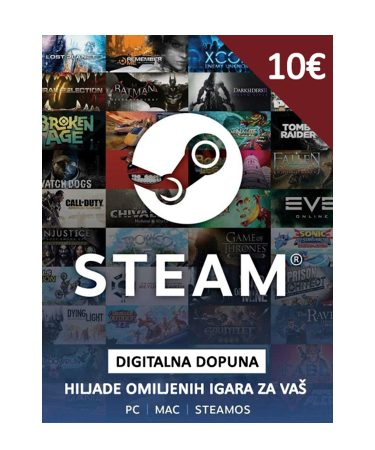 Steam gift card 10€ - Global
