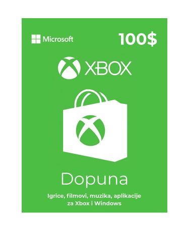 XBOX gift card 100$ - United States