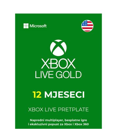 XBOX Live 12 Months - United States