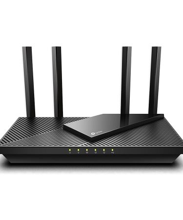 ROUTER TP-Link Archer AX55 AX3000 Dual Band Gigabit Wi-Fi 6 ruter, 2402 Mbps (5 GHz) i 574 Mbps (2,4 GHz), 4 ekst ant, ARCHER-AX55