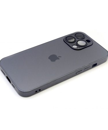 TPU AG STAKLENA KUĆA ZA IPHONE 12 PRO CA GRAPHITE
