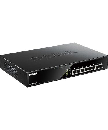 SWITCH 8 portni 10/100/1000 D-LINK, DGS-1008MP