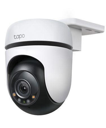 TP-Link Tapo C510W Outdoor Pan/Tilt Wi-Fi Camera, 2K,2.4 GHz, 360o, Color Night Vision, Smart Detection, Notifications, IP65