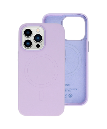 MAGSAFE KOŽNA FUTROLA ZA IPHONE 13 PRO VIOLET
