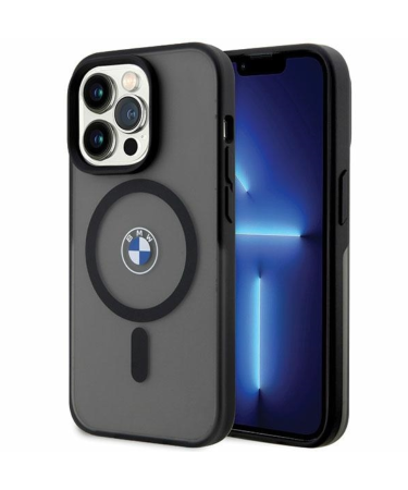 ORIGINALNA MASKA BMW SIGNATURE MAGSAFE BMHMP14LDSLK ZA IPHONE 14 PRO CRNA